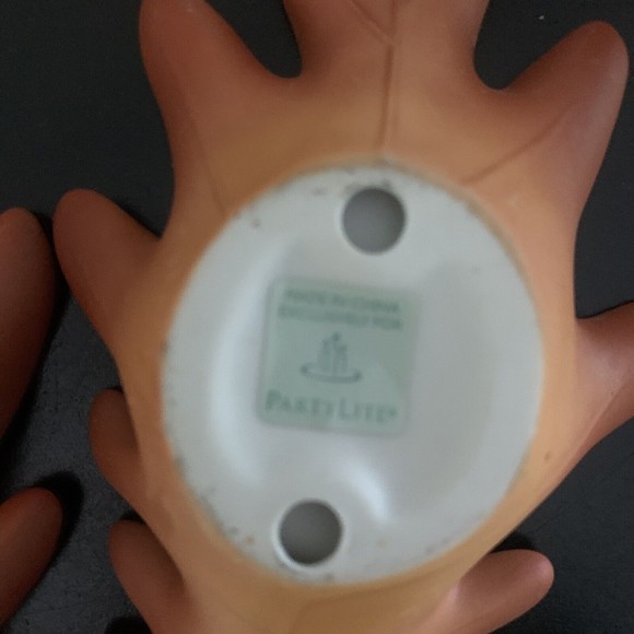 PartyLite Whispering Leaves Candle Holders Fall Autumn 6 Pieces Bisque oak maple - Picture 5 of 16